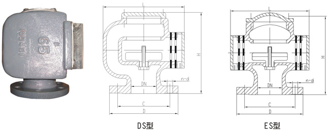 船用D、DS浮筒式油艙空氣管頭CB/T3594-94