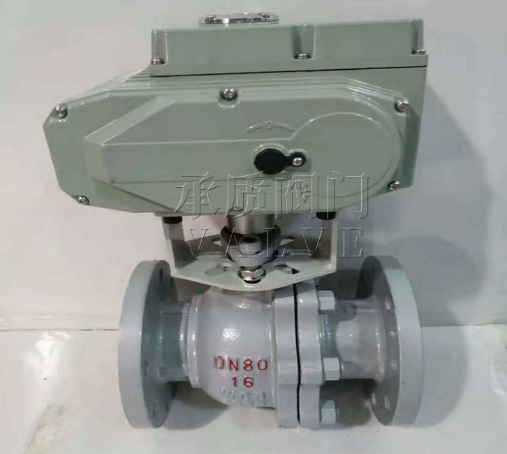 電動切斷球閥實物圖2 電動切斷球閥實物圖2