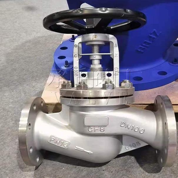 WJ41W不銹鋼波紋管截止閥(圖1) WJ41W不銹鋼波紋管截止閥1