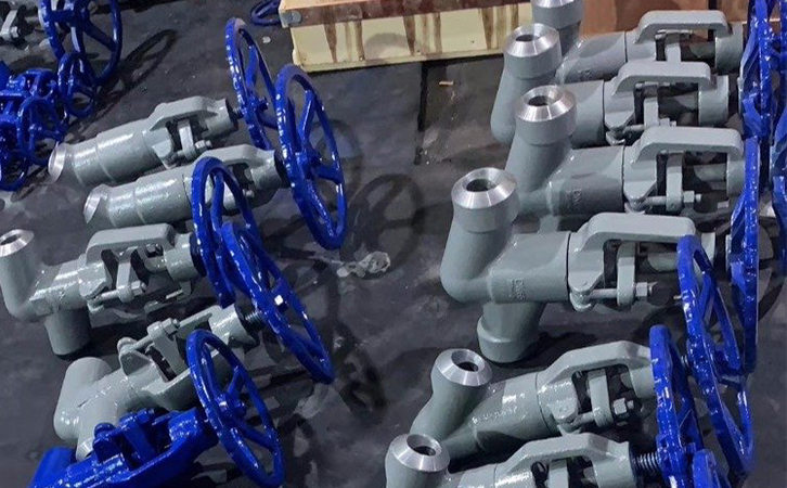 Y型截止閥實物圖