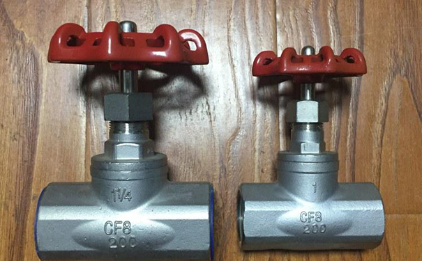 絲扣截止閥,不銹鋼絲口截止閥實物圖