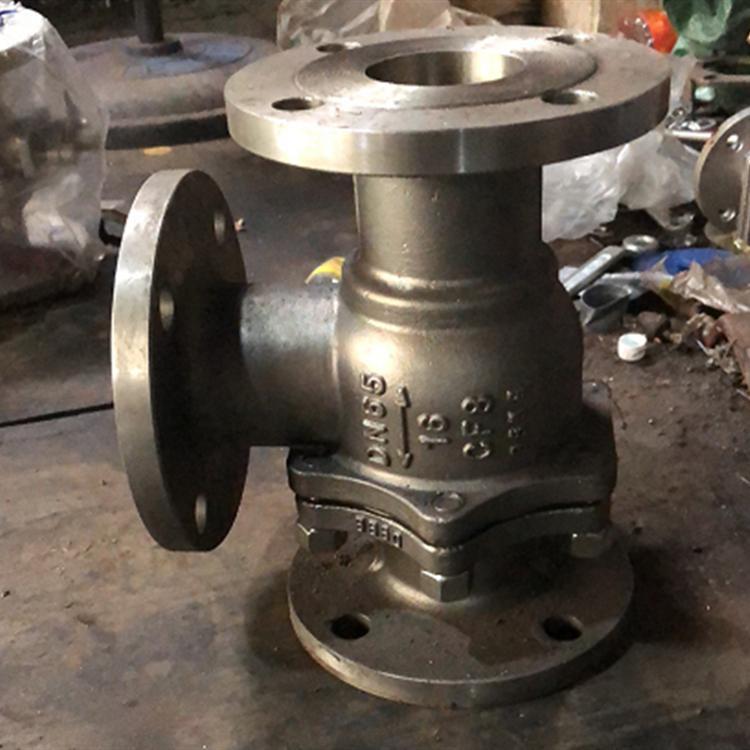 不銹鋼三通球閥實物圖2 不銹鋼三通球閥實物圖